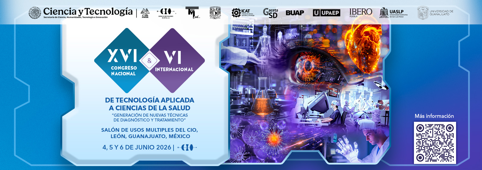 XVI Congreso Nacional de Tecnología Aplicada a Ciencias de la Salud 2026